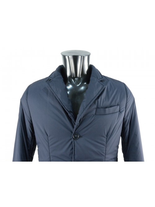 Men's classic style jacket, flared with chest pocket