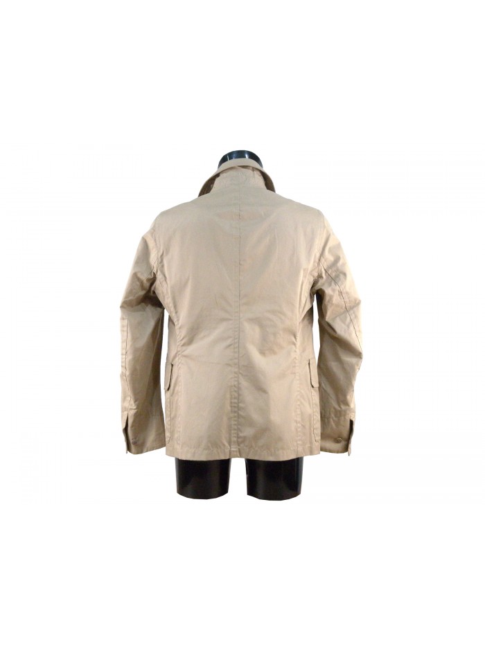 Men's double breasted jacket, cuff button with pockets
