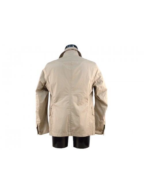 Men's double breasted jacket, cuff button with pockets