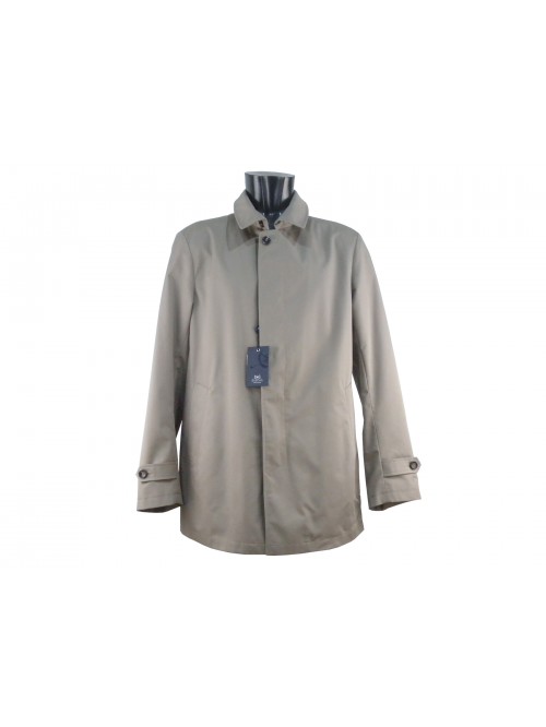 Men's jacket with a classic collar and a single visible button Men's jacket with a classic collar and a single visible button