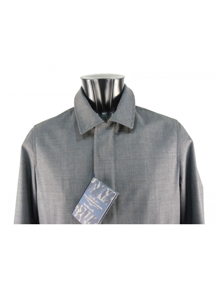 Men's jacket with classic English-style single-breasted collar