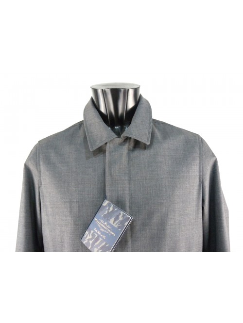 Men's jacket with classic English-style single-breasted collar