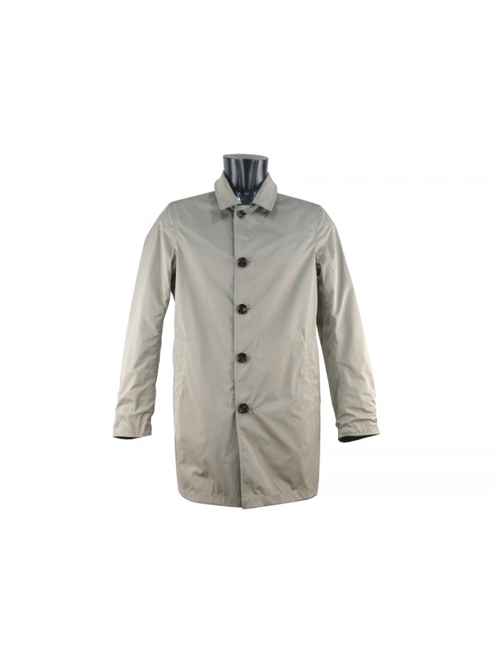 Giacca Uomo reversibile, collo classico stile inglese monopetto