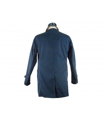 Reversible man jacket, classic neck single-breasted English style 2