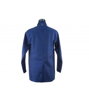 Man jacket with micro-patterned checkered fabric 2