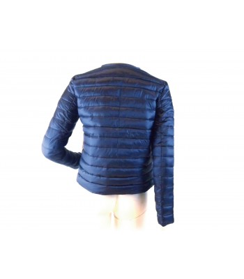 Woman jacket Light down jacket short, zip closure with fabric 2