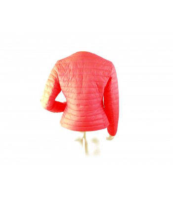 Woman down jacket light down jacket, round neck, zip closure, 2