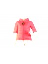 Woman jacket Lightweight down jacket, crater collar with short sleeves