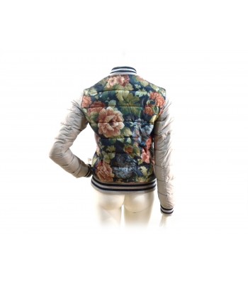 Giubbotto Donna piumino bomber leggero, vita e polsini elasticizzati 2