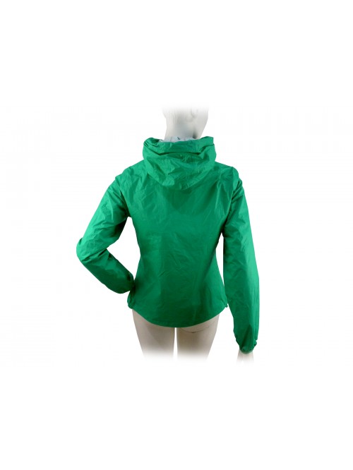 Extra light jacket woman jacket with hood, closure and 2 pockets