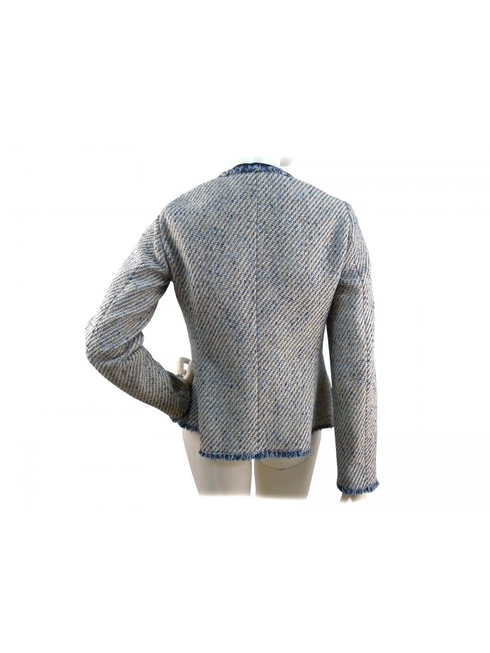 Etro Giacca Donna Sfrangiata