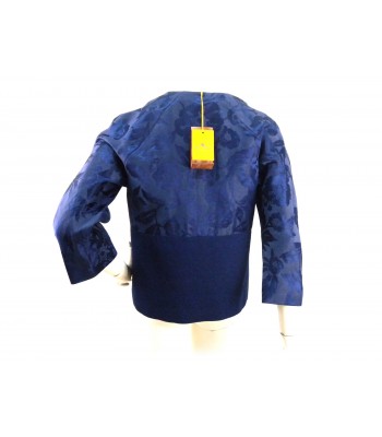 Woman jacket lined with damask fabric 2