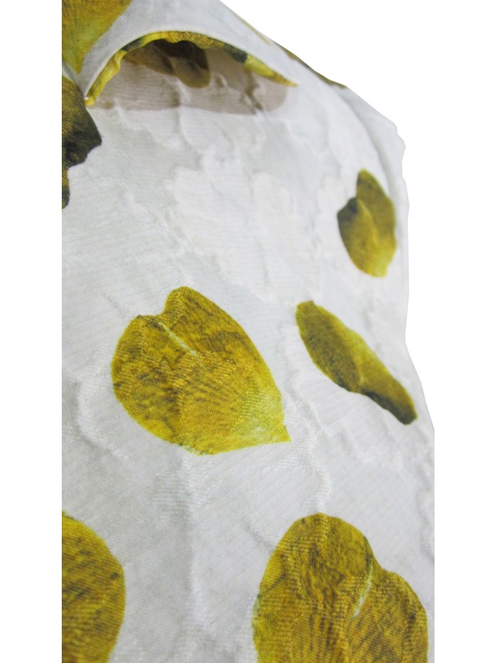 Giacca Donna Spolverino goffrata effetto rilievo, lunghezza ginocchio,