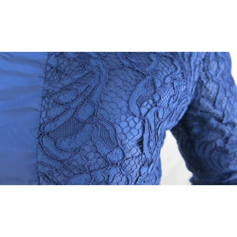Giubbotto Donna Lace Jacket effetto pizzo con volants giro manica.