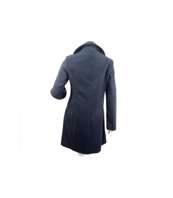 Women's piquet dust jacket, flower petals neck, single-breasted model 2