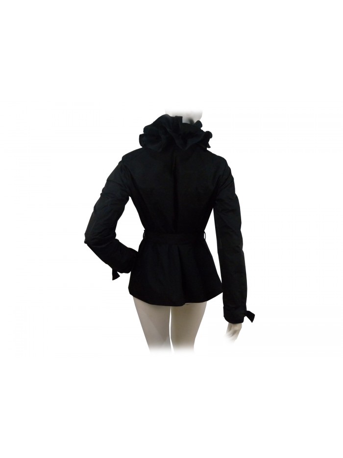 Giacca Donna con Rouge e cinture vita e polsini annodabili,