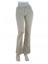 Pantalone Donna Neon gamba zampa, vita alta vestibilità regolare.