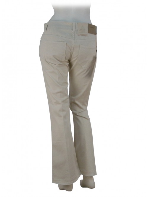 Pantalone Donna Neon gamba zampa, vita alta vestibilità regolare.