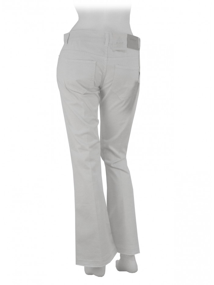 Pantalone Donna Neon gamba zampa, vita alta vestibilità regolare.