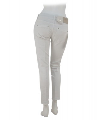 Pantalone Donna Monroe gamba stretta, vita alta vestibilità slim. 2