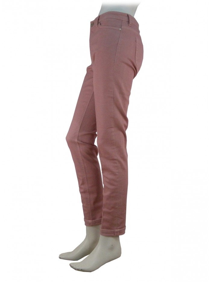 Woman Bonaam trousers narrow leg, high waist slim fit.