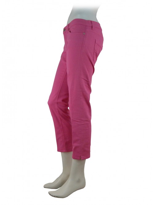Pants Woman Dia Capri model, low waist slim fit.
