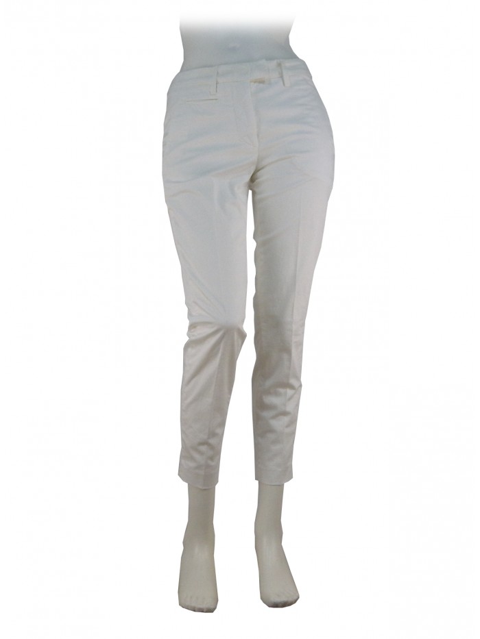 Pantalone Donna Perfect tasca filo, vita alta, bottone Pantalone Donna Perfect tasca filo, vita alta, bottone