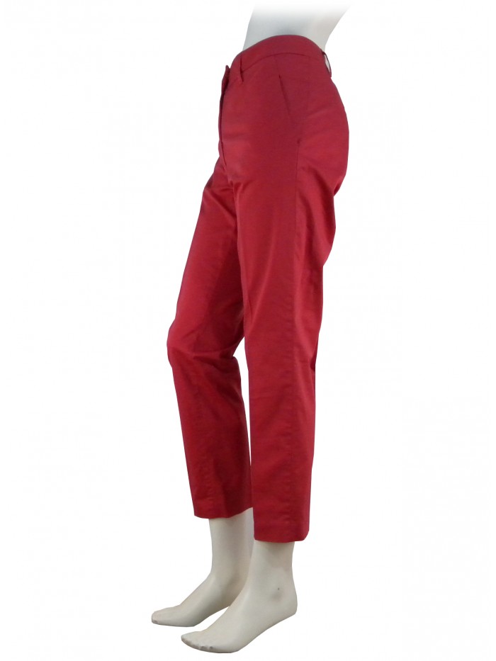 Woman's trousers Perfect wire pocket, high waist, button