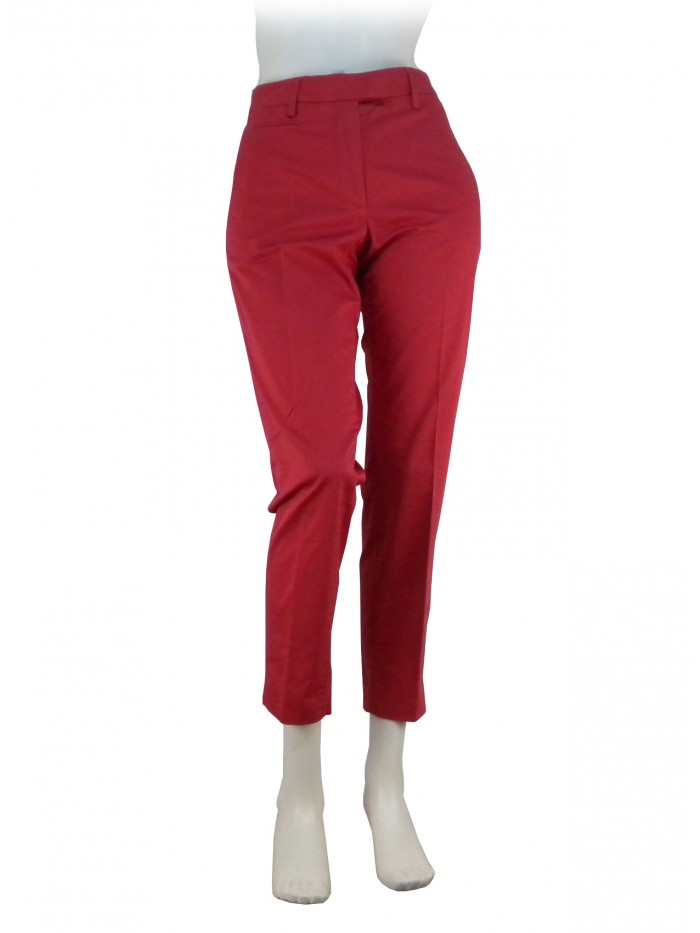 Pantalone Donna Perfect tasca filo, vita alta, bottone