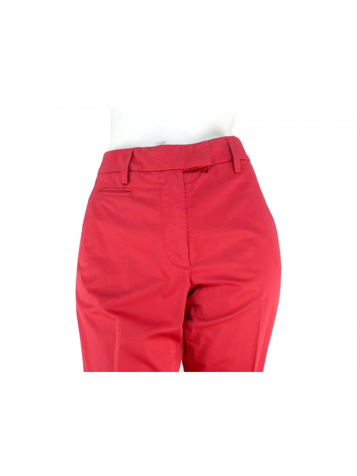 Pantalone Donna Perfect tasca filo, vita alta, bottone