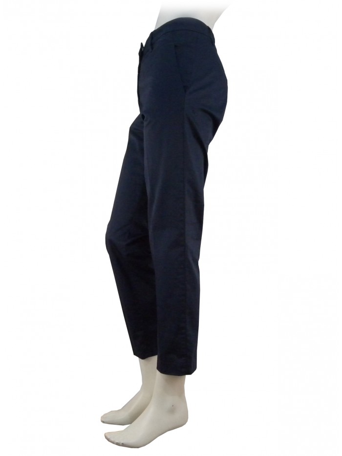 Pantalone Donna Perfect tasca filo, vita alta, bottone