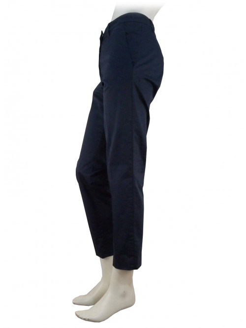 Pantalone Donna Perfect tasca filo, vita alta, bottone
