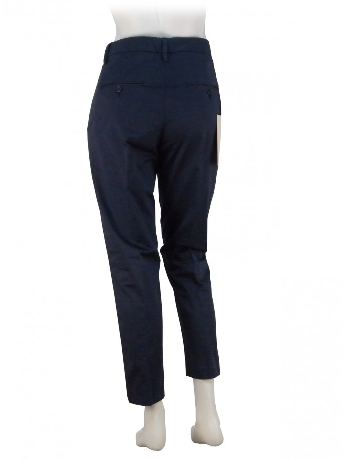 Pantalone Donna Perfect tasca filo, vita alta, bottone