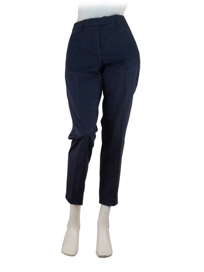Pantalone Donna Perfect tasca filo, vita alta, bottone Pantalone Donna Perfect tasca filo, vita alta, bottone