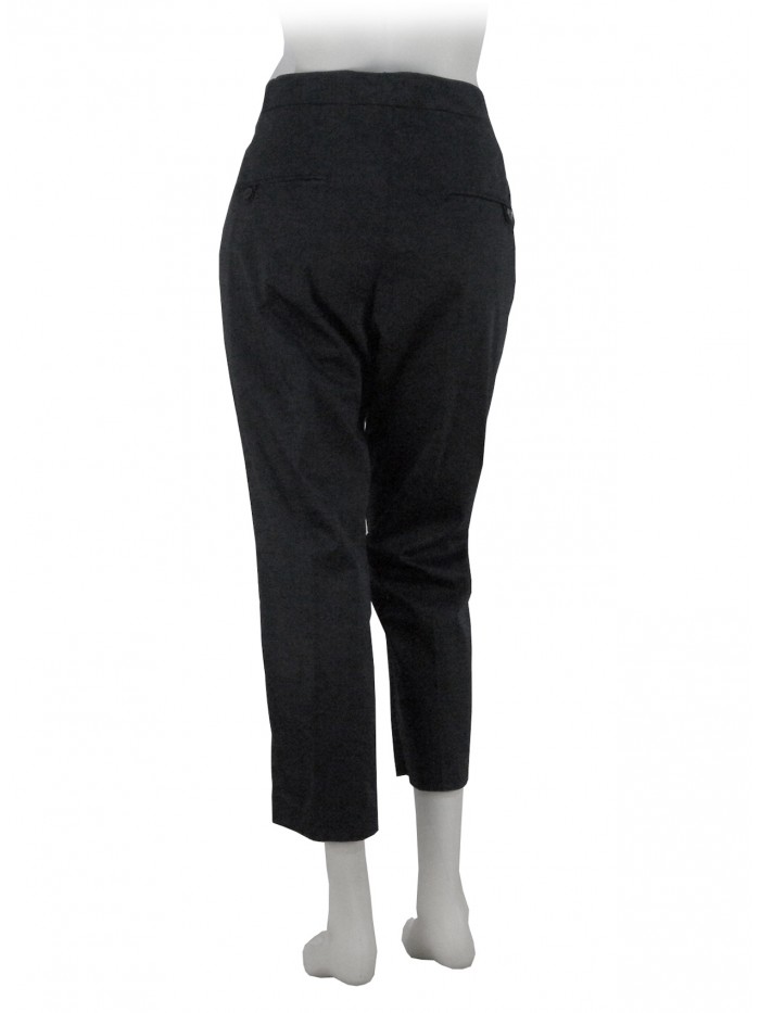 Woman Marteen Capri pants, high waist, flap with 3 buttons