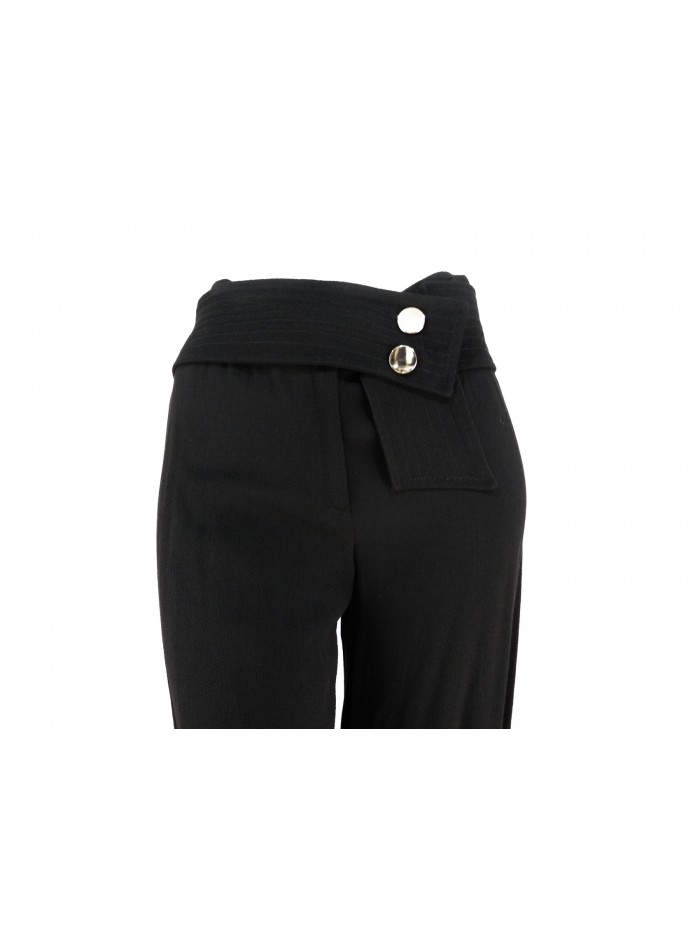 Escaflone ​​Women's Trousers, waist with elastic curl on the back