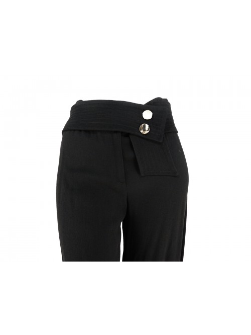 Escaflone ​​Women's Trousers, waist with elastic curl on the back