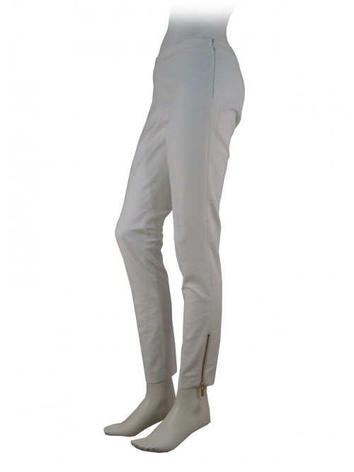 Pantalone Donna con chiusura zip laterale, tasche posteriori
