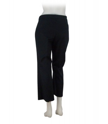 Pantalone Donna gamba larga corta, tasche modello americane 2