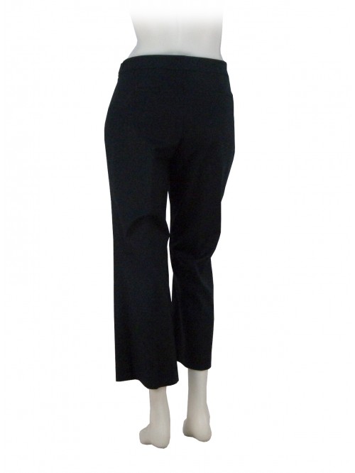 Trousers Woman wide leg short, American model pockets