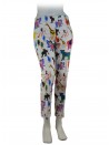 Woman fantasy Zoo trousers on a white background