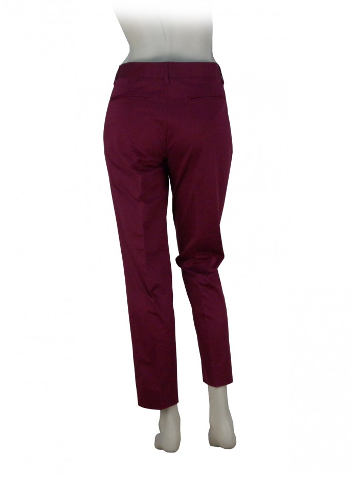 Trousers Woman high waist pocket American model, slim fit