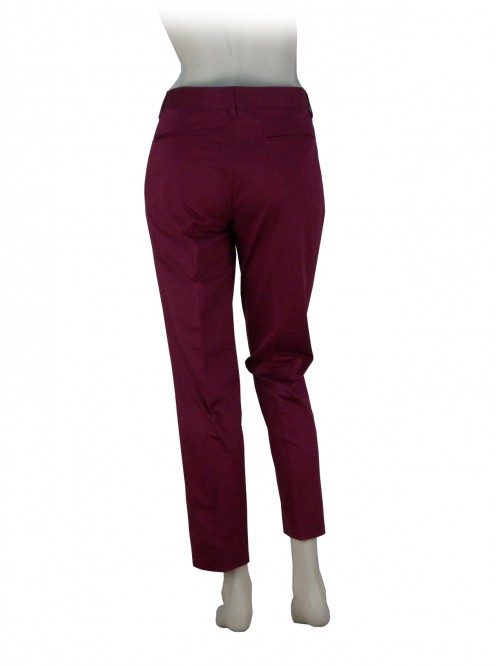 Trousers Woman high waist pocket American model, slim fit