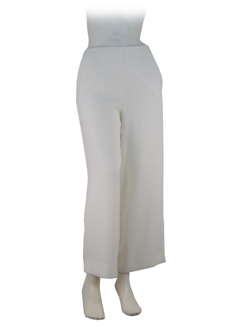 Woman wide short pants cady fabric, wide fit Woman wide short pants cady fabric, wide fit