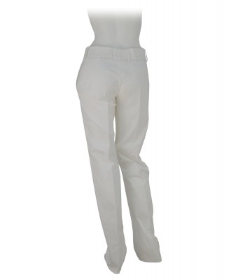 Wide women's trousers, regular fit, american-style pockets. 2