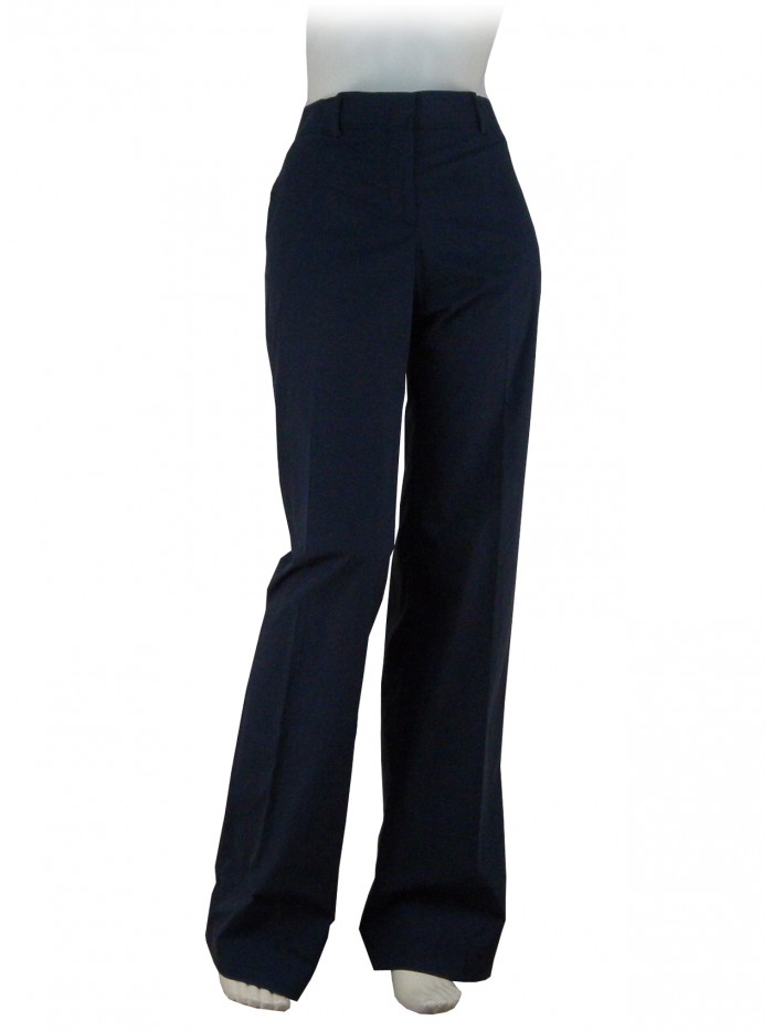 Pantalone Donna largo, vestibilità regolare, tasche modello americano.