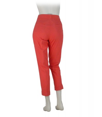 Trousers Woman slim fit pockets American model, fold part 2