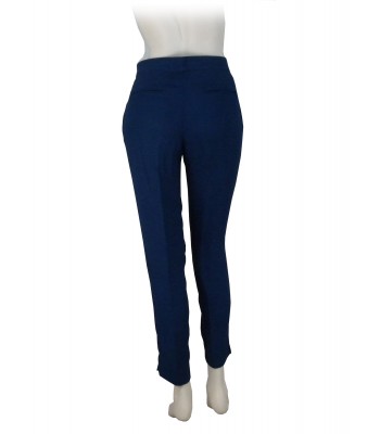 Pantalone Donna in tessuto Cady, vita bassa, tasche modello americano 2