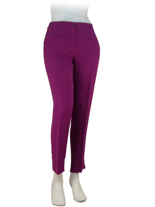 Pantalone Donna in tessuto Cady, vita bassa, tasche modello americano Pantalone Donna in tessuto Cady, vita bassa, tasche modello americano