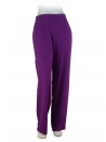 Pantalone Donna modello a palazzo, elastico in vita, 2 tasche